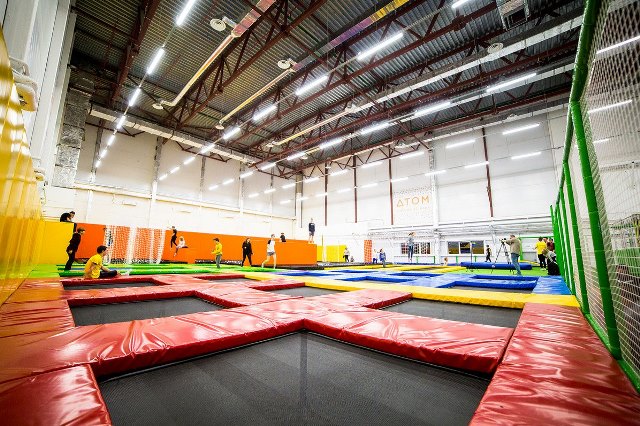 Gazivuu Trampoline Park facilities